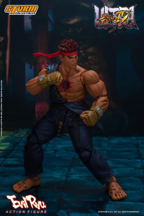 Evil Ryu 1/12 Scale Figure | Ultra Street Fighter IV | Storm Collectibles