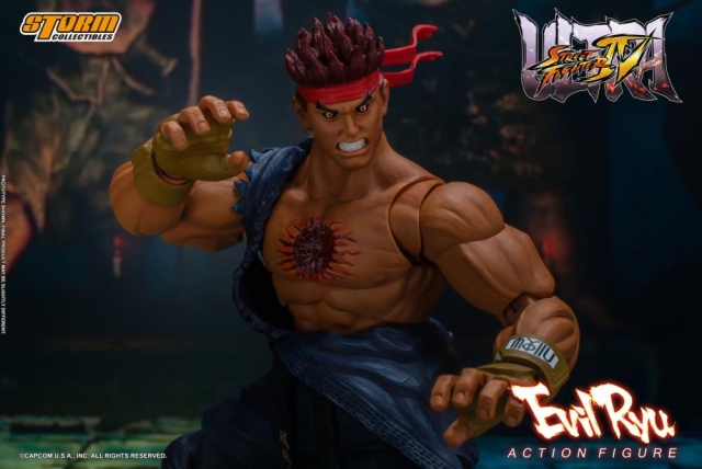 Evil Ryu 1/12 Scale Figure | Ultra Street Fighter IV | Storm Collectibles
