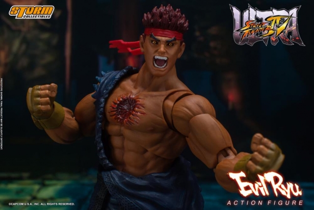 Evil Ryu 1/12 Scale Figure | Ultra Street Fighter IV | Storm Collectibles