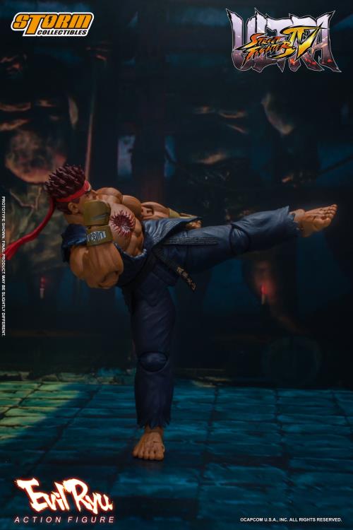 Evil Ryu 1/12 Scale Figure | Ultra Street Fighter IV | Storm Collectibles