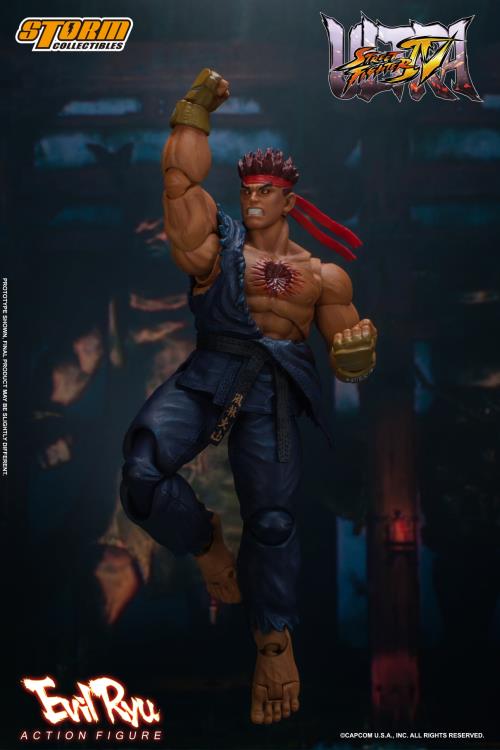 Evil Ryu 1/12 Scale Figure | Ultra Street Fighter IV | Storm Collectibles
