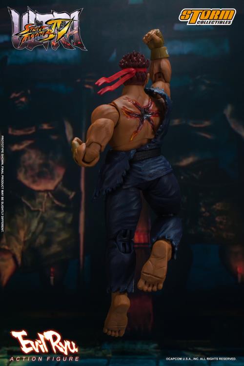 Evil Ryu 1/12 Scale Figure | Ultra Street Fighter IV | Storm Collectibles