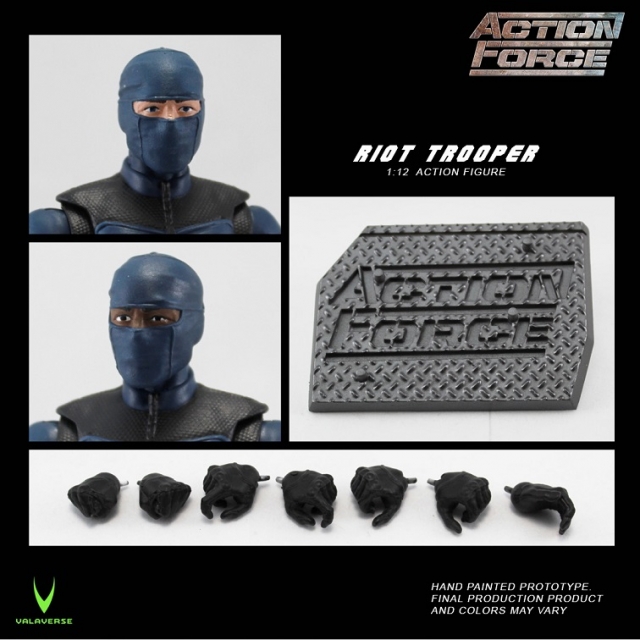 Riot Trooper 1/12 Scale | Action Force | Valaverse