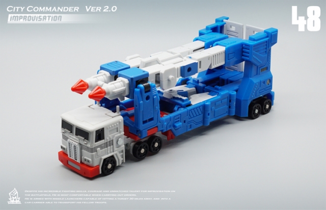 MF-48 City Commander Improvisation 2.0 | Mech Fans Toys