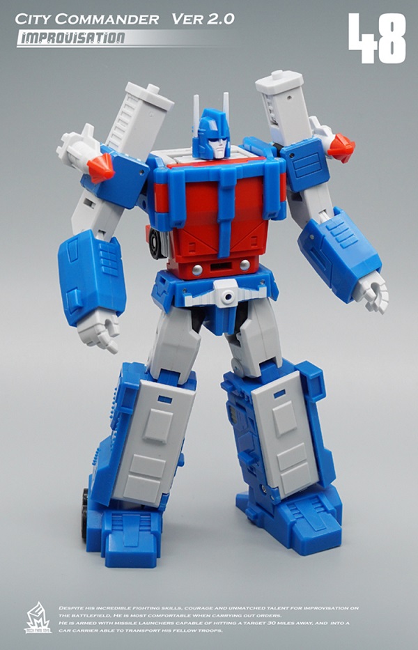 MF-48 City Commander Improvisation 2.0 | Mech Fans Toys