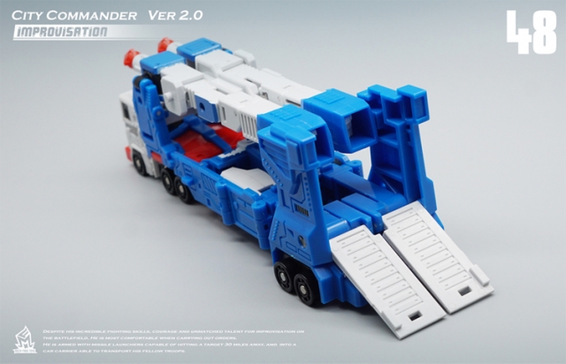 MF-48 City Commander Improvisation 2.0 | Mech Fans Toys