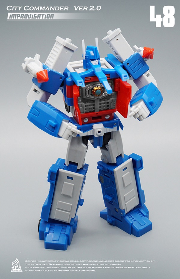 MF-48 City Commander Improvisation 2.0 | Mech Fans Toys