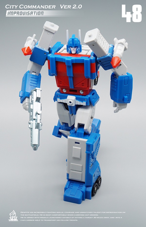 MF-48 City Commander Improvisation 2.0 | Mech Fans Toys