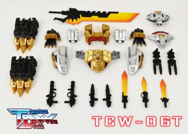 TCW-06T POTP Dinobot Volcanicus Upgrade Kit | Transform Dream Wave | Upgrade Kit