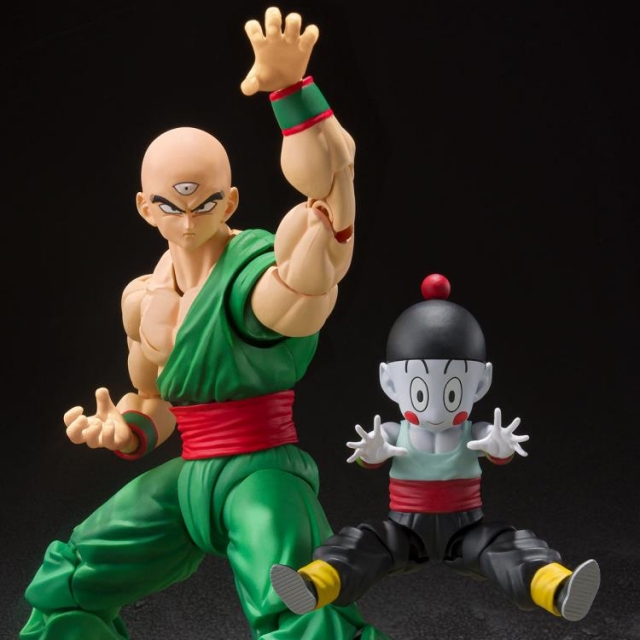 Tenshinhan and Chaoz Set of 2 S.H. Figuarts | Bandai Tamashii Nations | Dragon ball