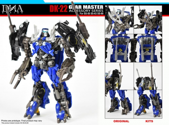 DK-22 Upgrade Kit for Transformers Studio Series | Dna Design | Upgrade Kit