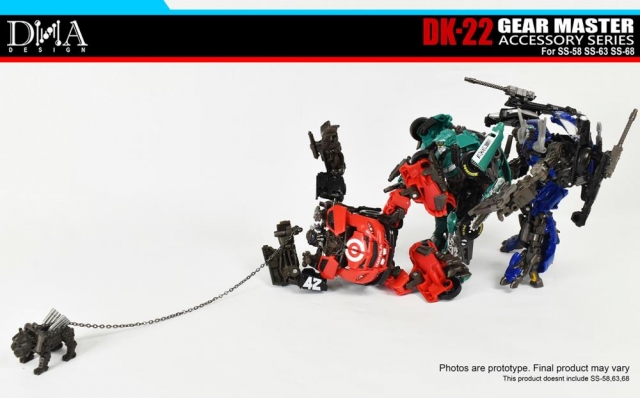 DK-22 Upgrade Kit for Transformers Studio Series | Dna Design | Upgrade Kit