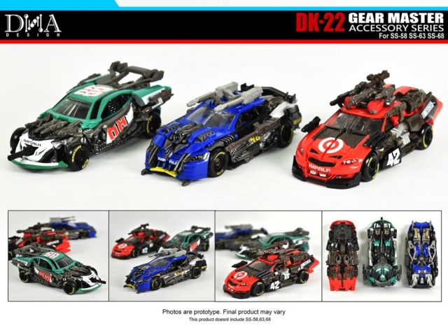 DK-22 Upgrade Kit for Transformers Studio Series | Dna Design | Upgrade Kit
