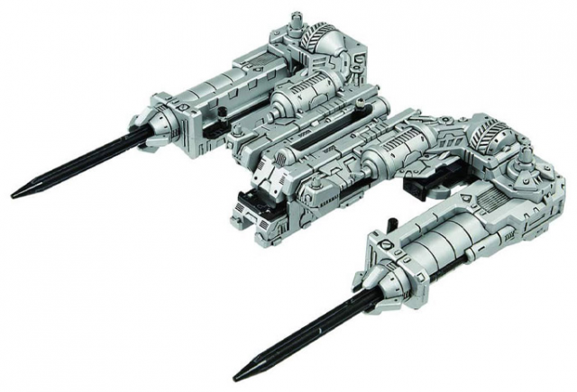 ZW56 Core Drive Weapon Twin Pile Bunker | Zoids Model Kit by