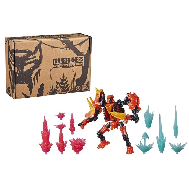 WFC-K39 Tricranius Beast Power Fire Blasts Collection Pack | Transformers Generations War for Cybertron Kingdom Chapter