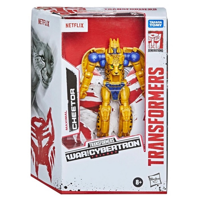 Maximal Cheetor Netflix Edition | Transformers Generations War for Cybertron Trilogy