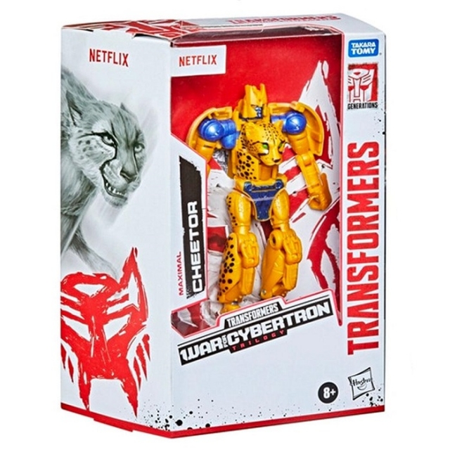 Maximal Cheetor Netflix Edition | Transformers Generations War for Cybertron Trilogy