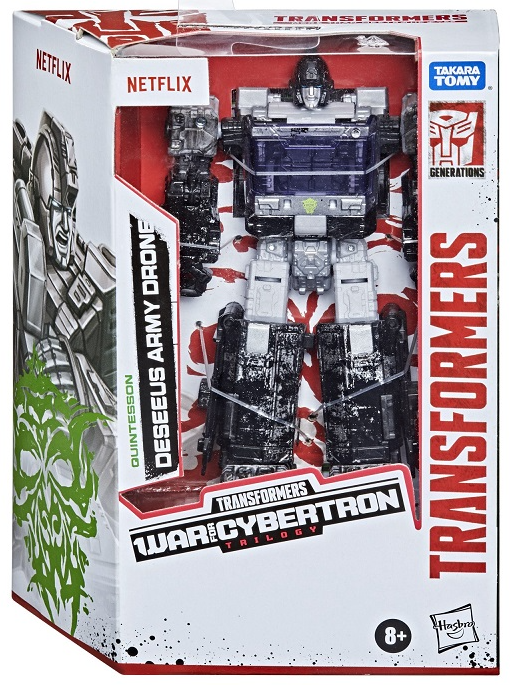 Quintesson Deseeus Army Drone Netflix Edition | Transformers Generations War for Cybertron Trilogy