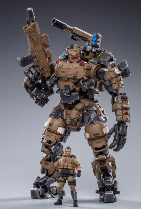 Steelbone Attack Mecha Desert II with Pilot | Joy Toy Dark Source