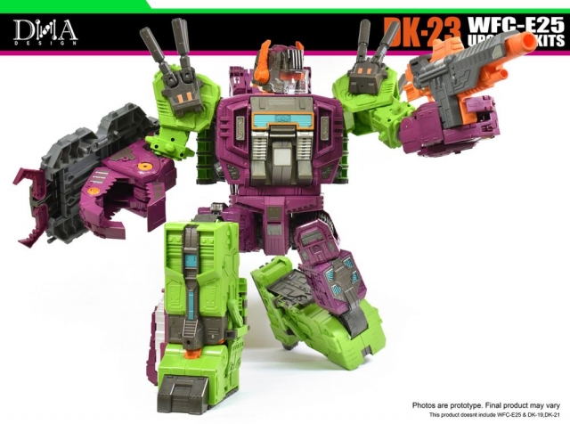 DK-23 Upgrade Kit for Transformers WFC: Earthrise WFC-E25 Titan Scorponok | Dna Design | Upgrade Kit