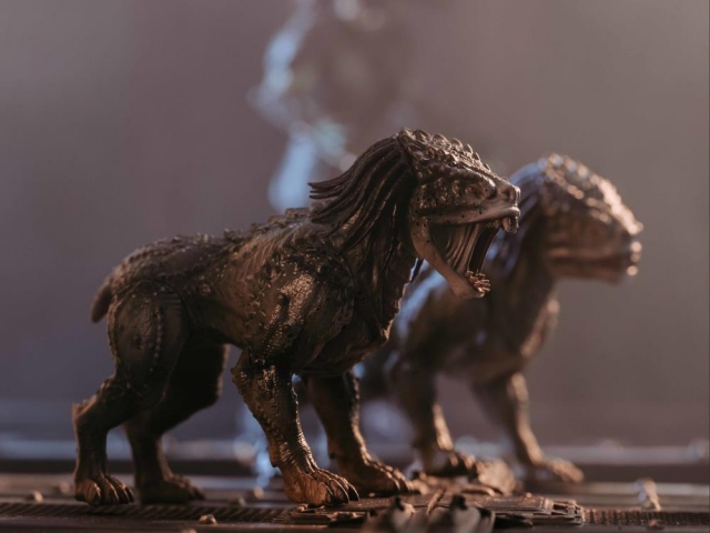 Predator Hound Set of 2 1:18 Scale | The Predator | Hiya Toys