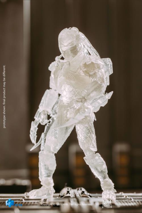 Chopper Predator Invisible Version 1:18 Scale | Alien Vs Predator | Hiya Toys