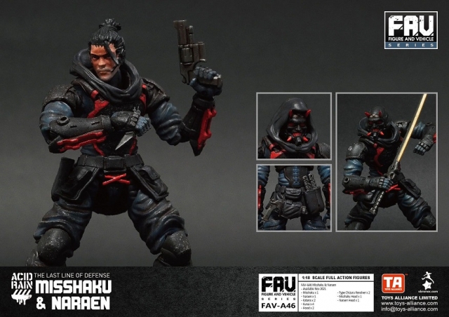 FAV-A46 Misshaku and Naraen 1:18 Scale | Acid Rain FAV