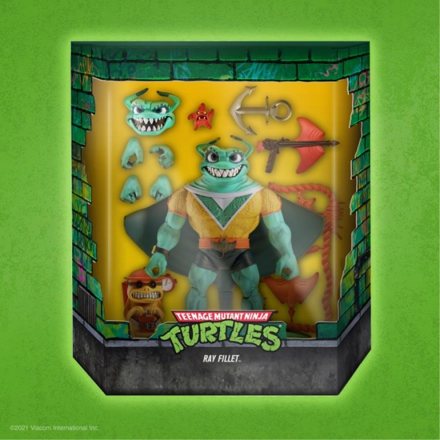 Ray Fillet 7-inch Scale | Teenage Mutant Ninja Turtles Ultimates | Super7