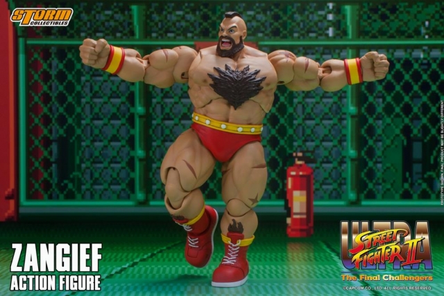 Zangief 1/12 Scale Figure | Ultra Street Fighter II: The Final Challengers | Storm Collectibles
