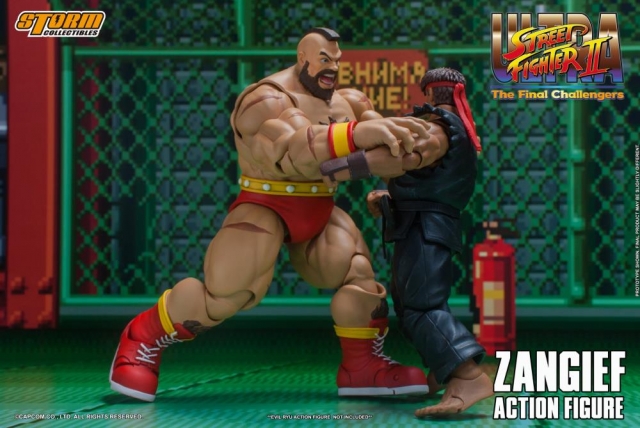Zangief 1/12 Scale Figure | Ultra Street Fighter II: The Final Challengers | Storm Collectibles