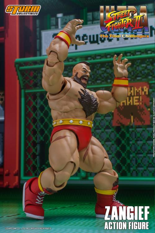 Zangief 1/12 Scale Figure | Ultra Street Fighter II: The Final Challengers | Storm Collectibles