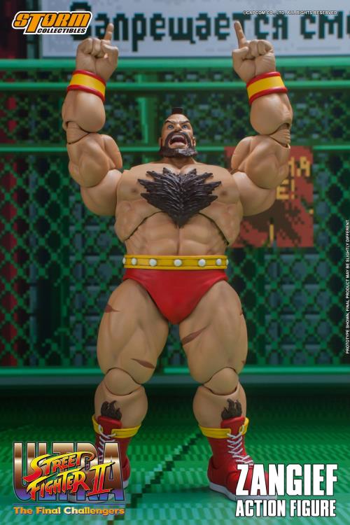 Zangief 1/12 Scale Figure | Ultra Street Fighter II: The Final Challengers | Storm Collectibles
