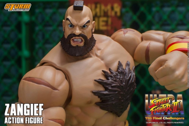 Zangief 1/12 Scale Figure | Ultra Street Fighter II: The Final Challengers | Storm Collectibles