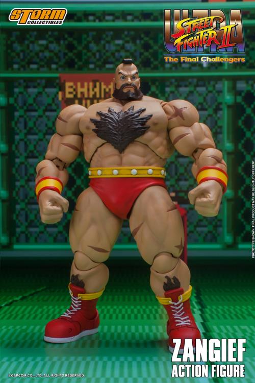 Zangief 1/12 Scale Figure | Ultra Street Fighter II: The Final Challengers | Storm Collectibles