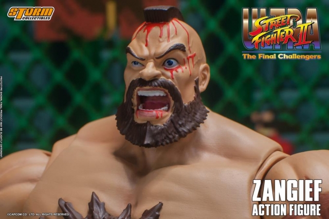 Zangief 1/12 Scale Figure | Ultra Street Fighter II: The Final Challengers | Storm Collectibles
