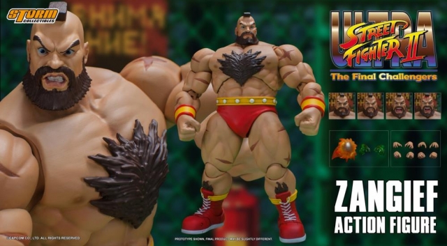 Zangief 1/12 Scale Figure | Ultra Street Fighter II: The Final Challengers | Storm Collectibles