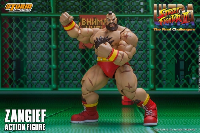 Zangief 1/12 Scale Figure | Ultra Street Fighter II: The Final Challengers | Storm Collectibles