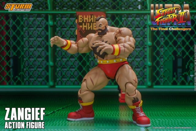 Zangief 1/12 Scale Figure | Ultra Street Fighter II: The Final Challengers | Storm Collectibles