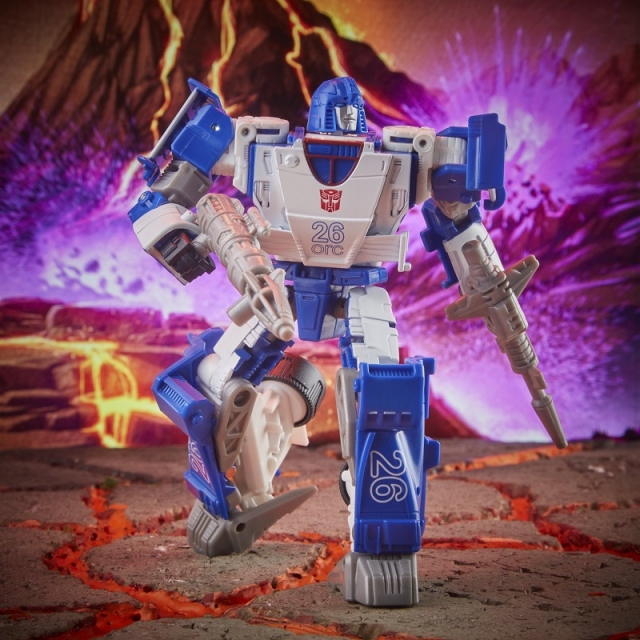 WFC-K40 Autobot Mirage and Maximal Grimlock Deluxe Class | Transformers Generations War for Cybertron Kingdom Chapter