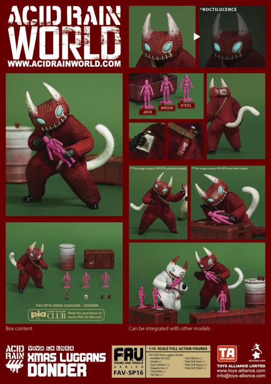 FAV-SP16 Donder 1:18 Scale | Acid Rain FAV