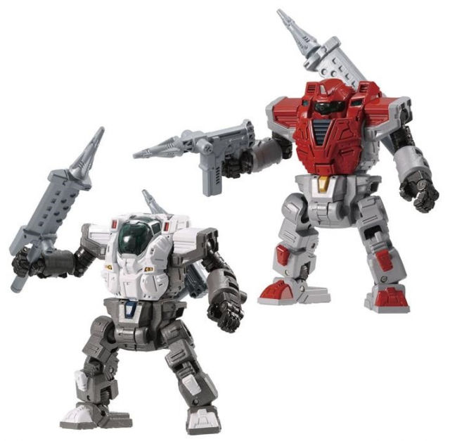 DA-77 Powered Suits System Set Version A and B | Diaclone Reboot