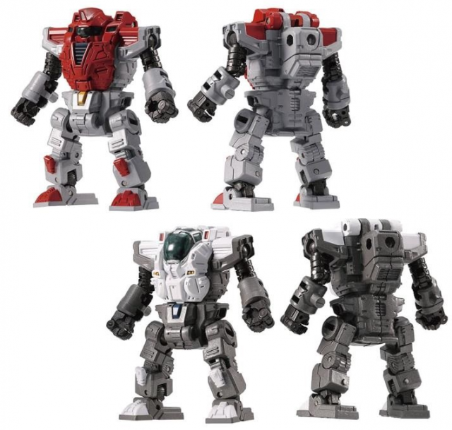DA-77 Powered Suits System Set Version A and B | Diaclone Reboot