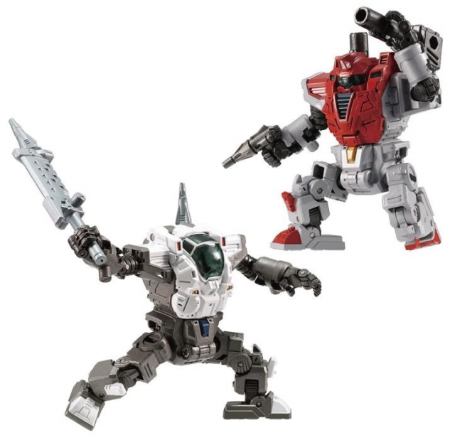 DA-77 Powered Suits System Set Version A and B | Diaclone Reboot