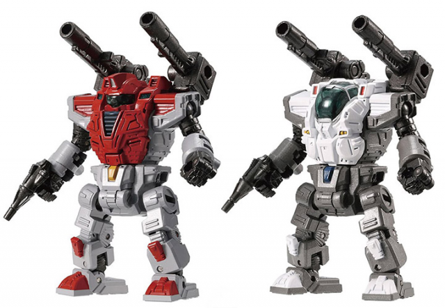 DA-77 Powered Suits System Set Version A and B | Diaclone Reboot