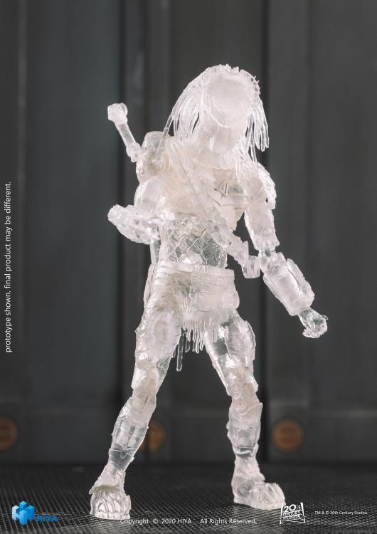 Wolf Predator Invisible Version 1:18 Scale | Alien Vs Predator: Requiem | Hiya Toys