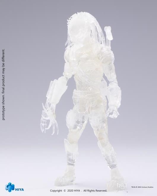Wolf Predator Invisible Version 1:18 Scale | Alien Vs Predator: Requiem | Hiya Toys