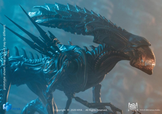 Alien Queen Battle Damaged Version 1:18 Scale | Alien Vs Predator | Hiya Toys
