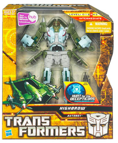 Highbrow Voyager Class | Transformers Hunt for the Decepticons HFTD