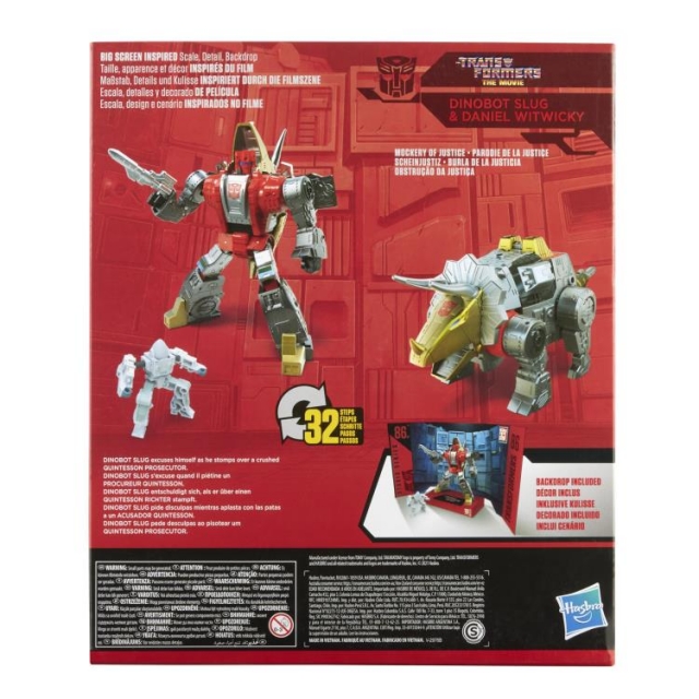 86-07 Dinobot Slug and Daniel Witwicky Leader Class | Transformers Studio Series | Transformers: The Movie 86
