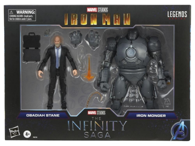 Obadiah Stane and Iron Monger Set of 2 | Avengers: Endgame | Marvel Legends The Infinity Saga